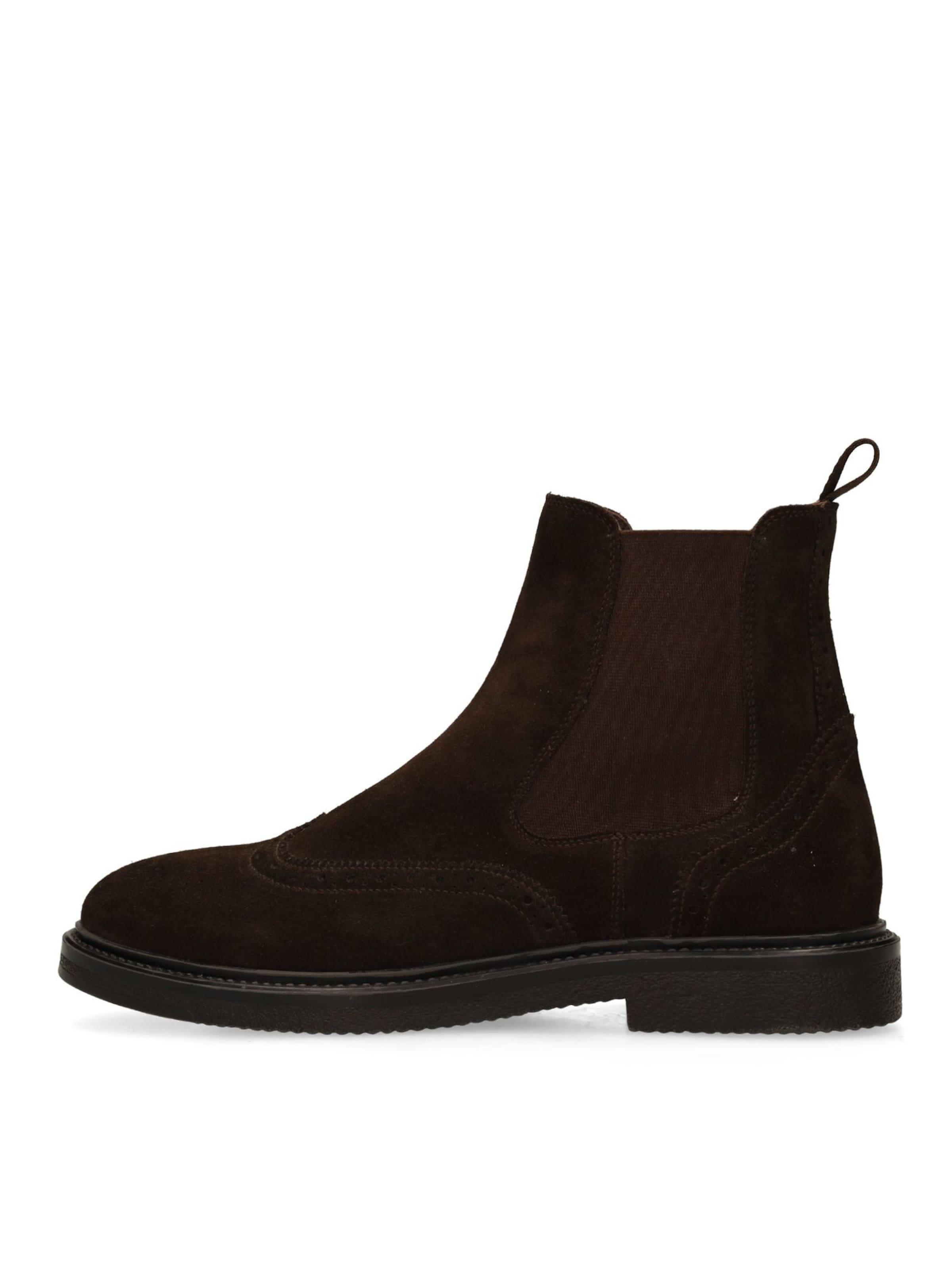 MANFIELD Chelsea Boots in Brown: front