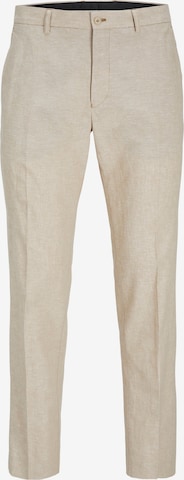 Pantaloni con piega frontale 'Riviera' di JACK & JONES in beige: frontale