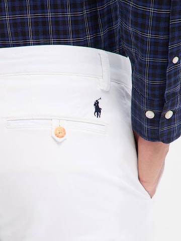Regular Pantalon chino 'Bedford' Polo Ralph Lauren en blanc