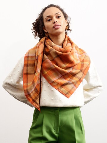 Foulard CODELLO en orange : devant