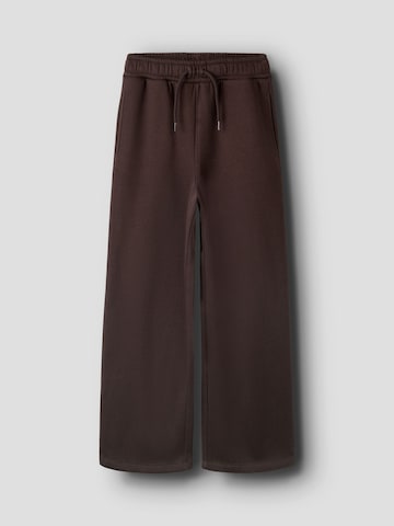 NAME IT Wide Leg Bukser 'NKMNasir' i brun