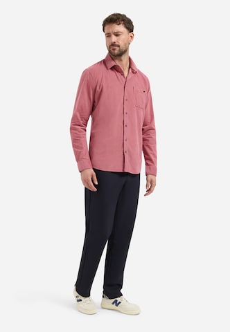 No Excess Regular fit Button Up Shirt in Pink