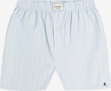 Scalpers Boxershorts in Blauw: voorkant