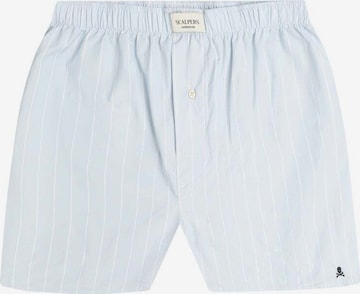 Scalpers Boxershorts in Blauw: voorkant