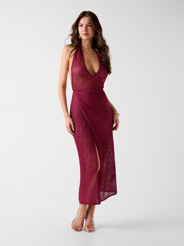 GUESS Strickkleid in Rot: Vorderseite