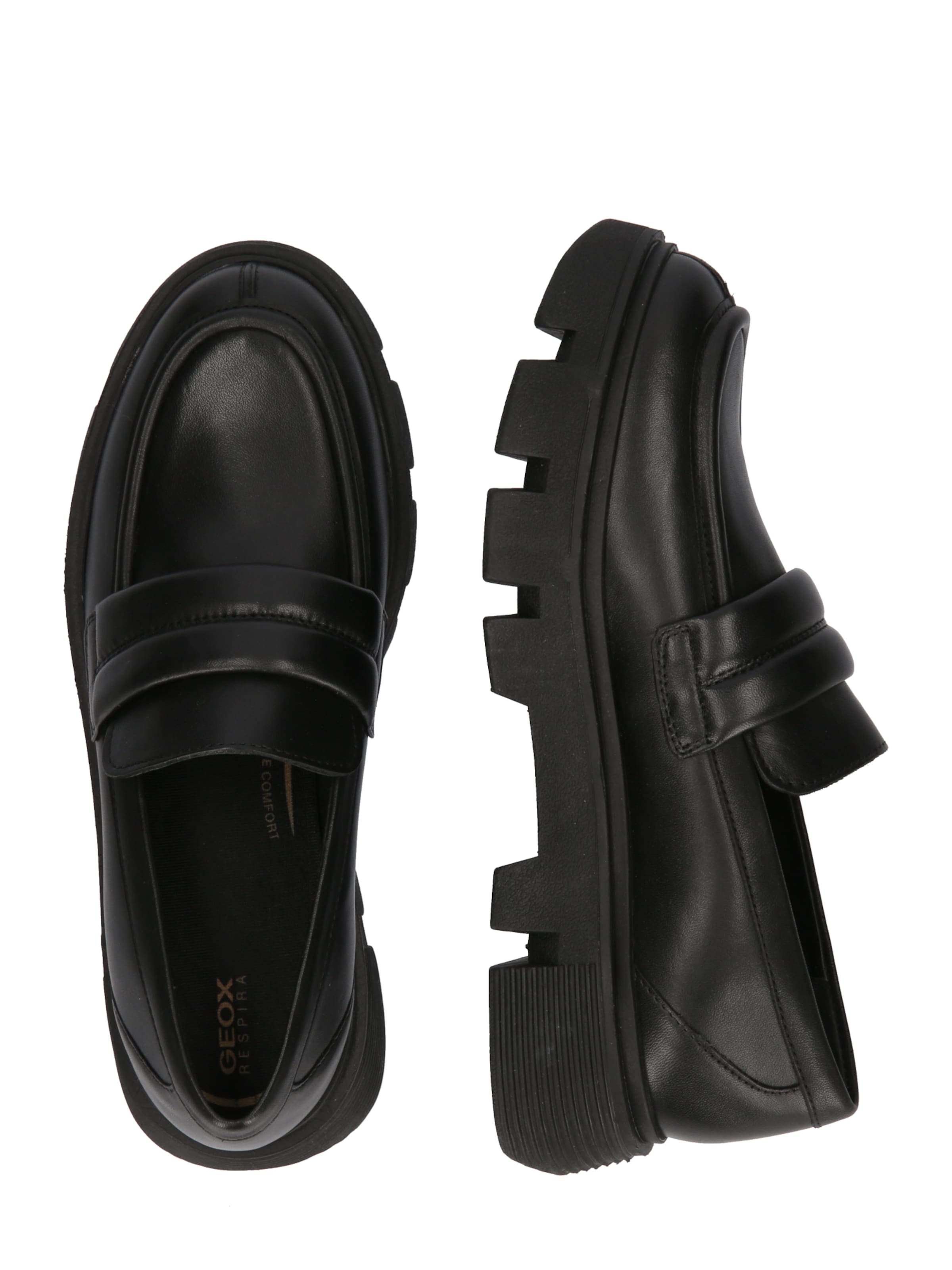 Chaussure basse 'Vilde' GEOX en noir