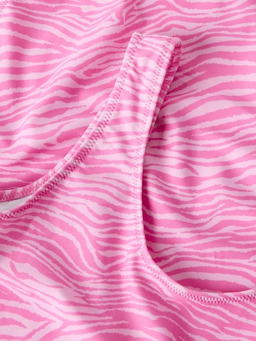 NAME IT Fürdőruhák 'NKFZANIMAL' - rózsaszín