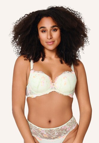 LingaDore - Clásico Sujetador en verde: frente