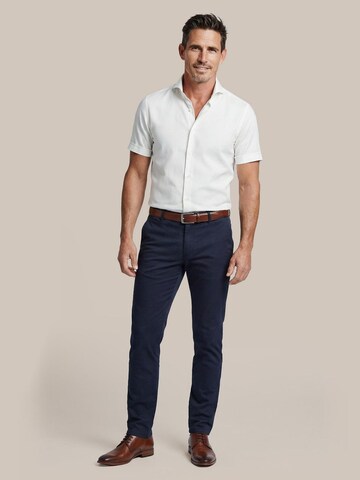 Suitable Slim fit Button Up Shirt in White