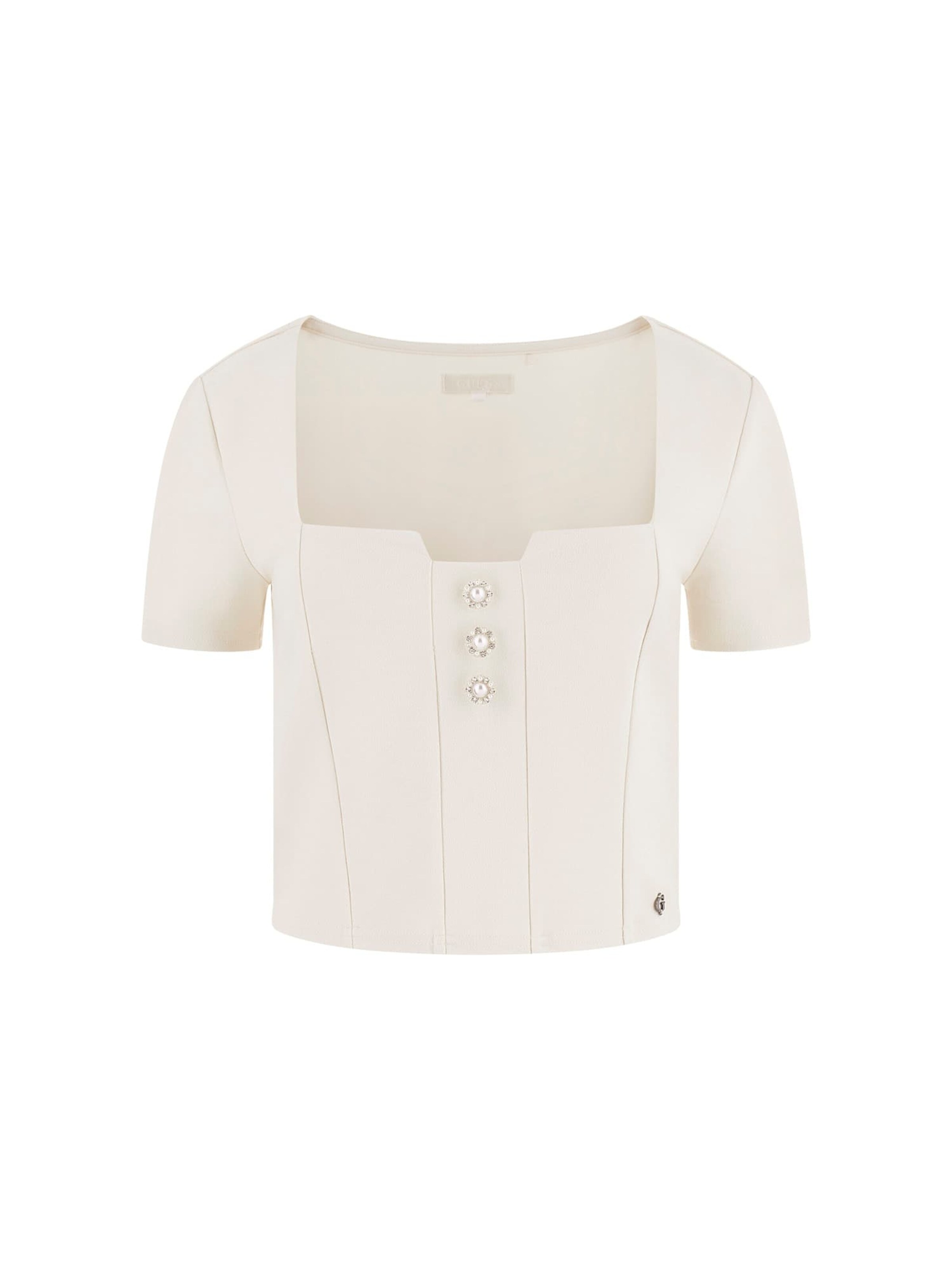 GUESS Shirt in Yellow: front