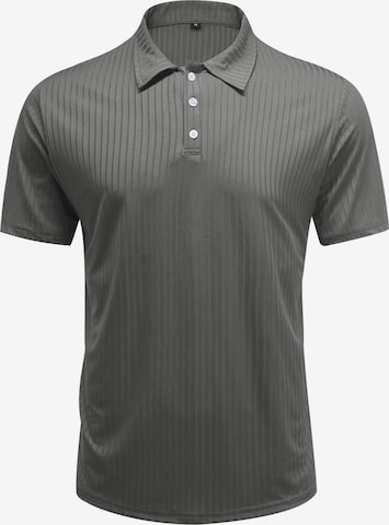 ALLTHEMEN Shirt 'Rhythmus' in Grey: front