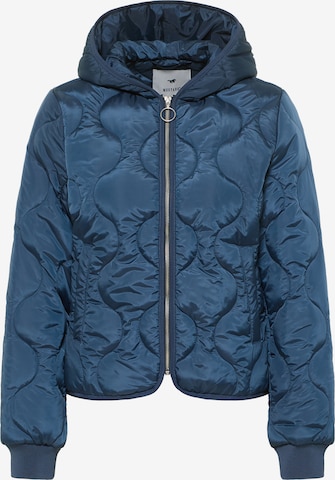 MUSTANG Between-Season Jacket in Blue: front