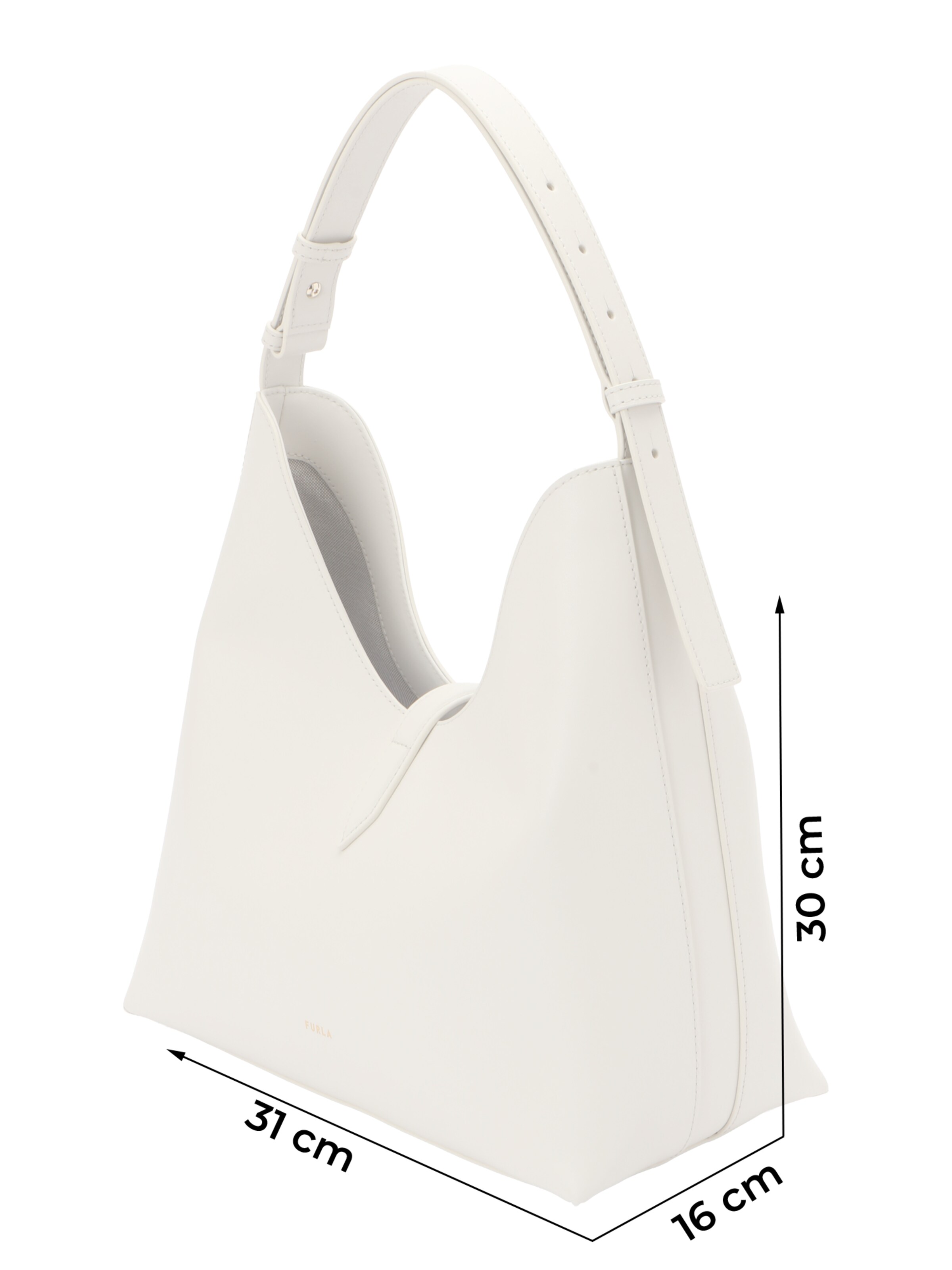 FURLA Shoulder Bag 'GOCCIA' in White