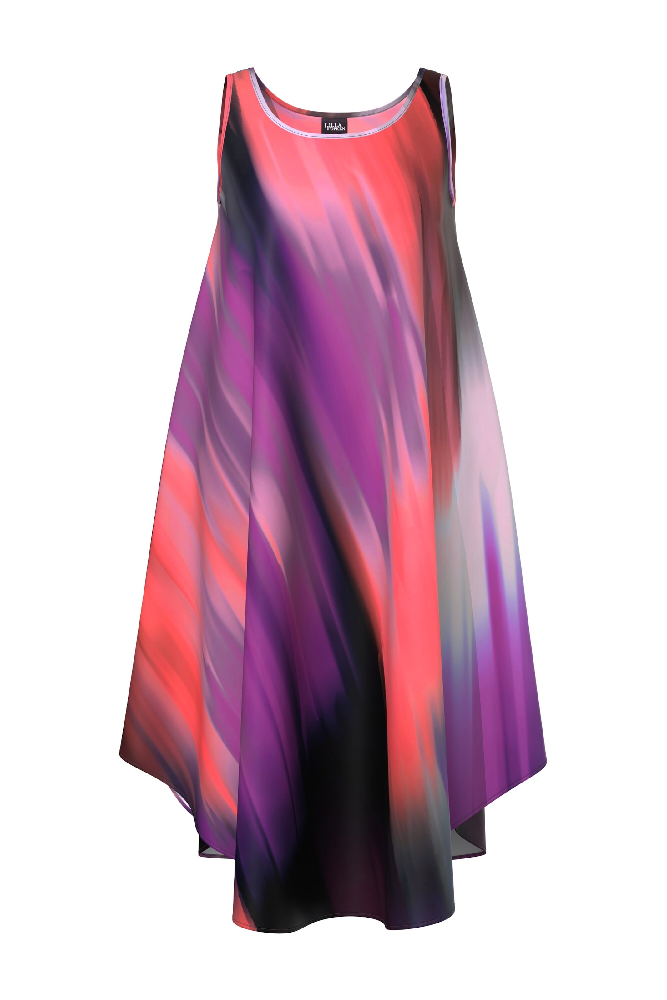 Ulla Popken Kleid in Schwarz: Vorderseite