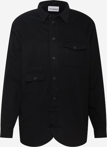 Han Kjøbenhavn Regular fit Button Up Shirt in Black: front