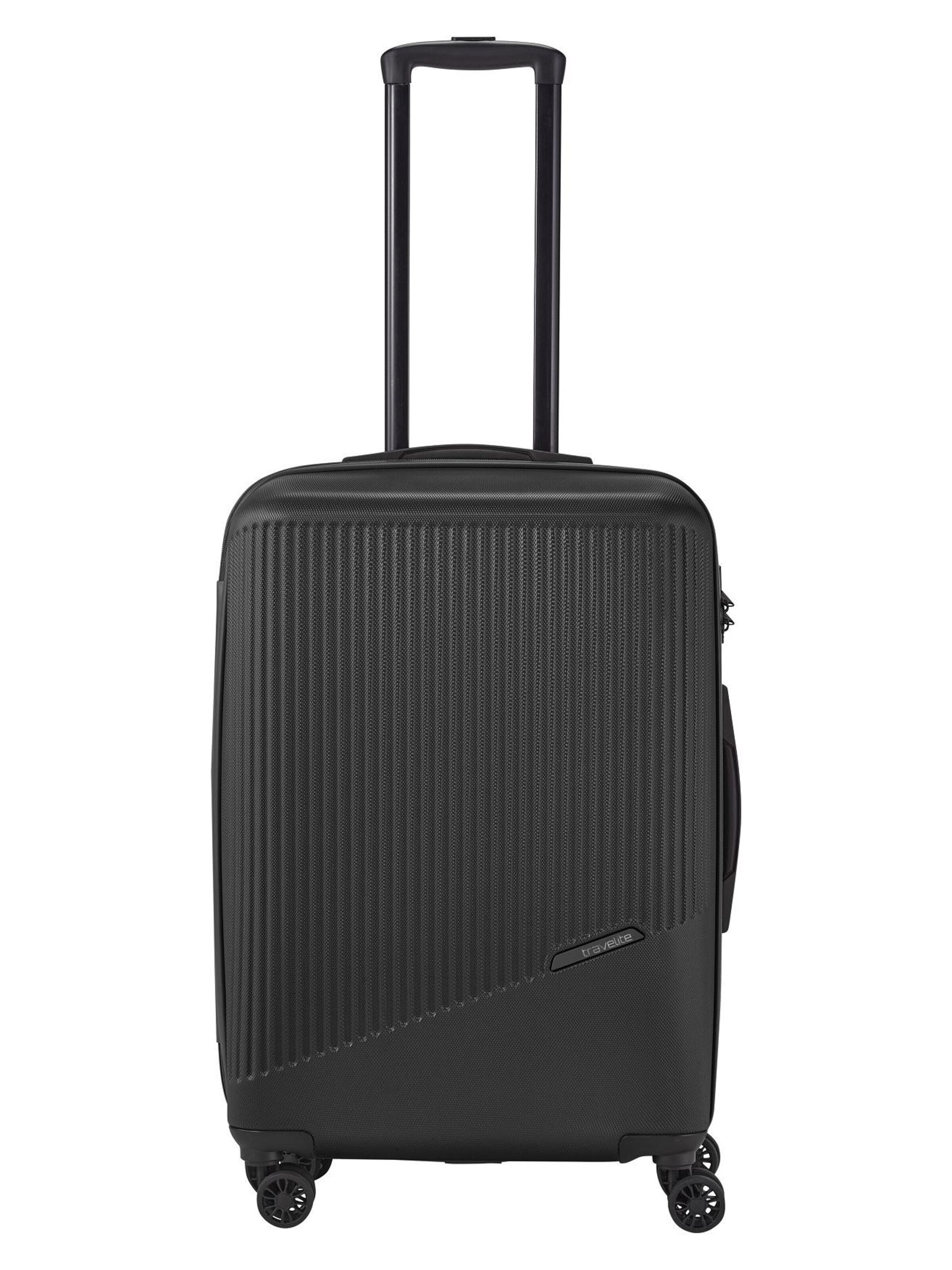 TRAVELITE Kovček | črna barva: sprednja stran