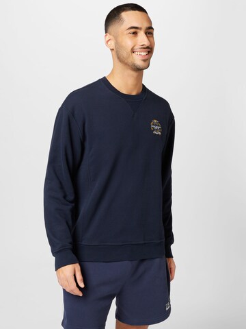 Abercrombie & Fitch Sweatshirt in Blauw: voorkant