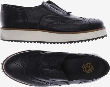 Apple of Eden Flats & Loafers in 38 in Black: front