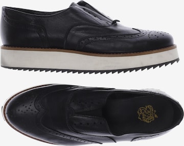 Apple of Eden Flats & Loafers in 38 in Black: front