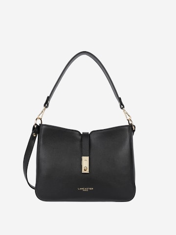 LANCASTER Paris Messenger 'Lancaster Sac besace Zippé L Milano Horizon Noir' – černá: přední strana