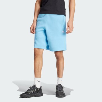 ADIDAS ORIGINALS Regular Trousers 'Trefoil Essentials' in Blue