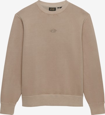 Superdry & Co Sweatshirt in Beige: front