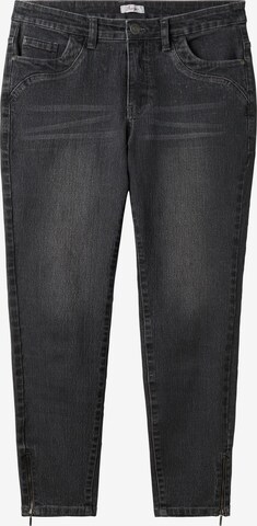 SHEEGO Jeans in Grey: front