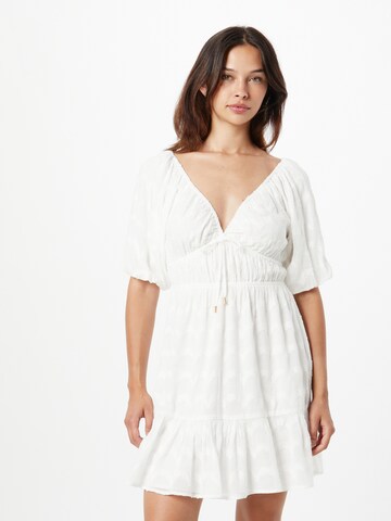 Robe d’été 'ABELLA' MINKPINK en blanc : devant