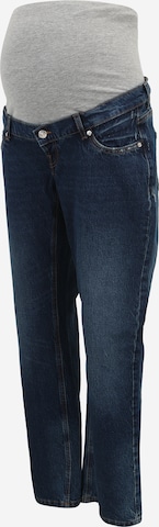 Only Maternity Regular Jeans in Blue: front