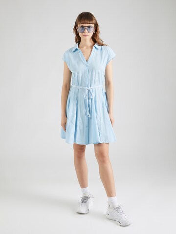 Robe-chemise 'MELINA' JDY en bleu : devant