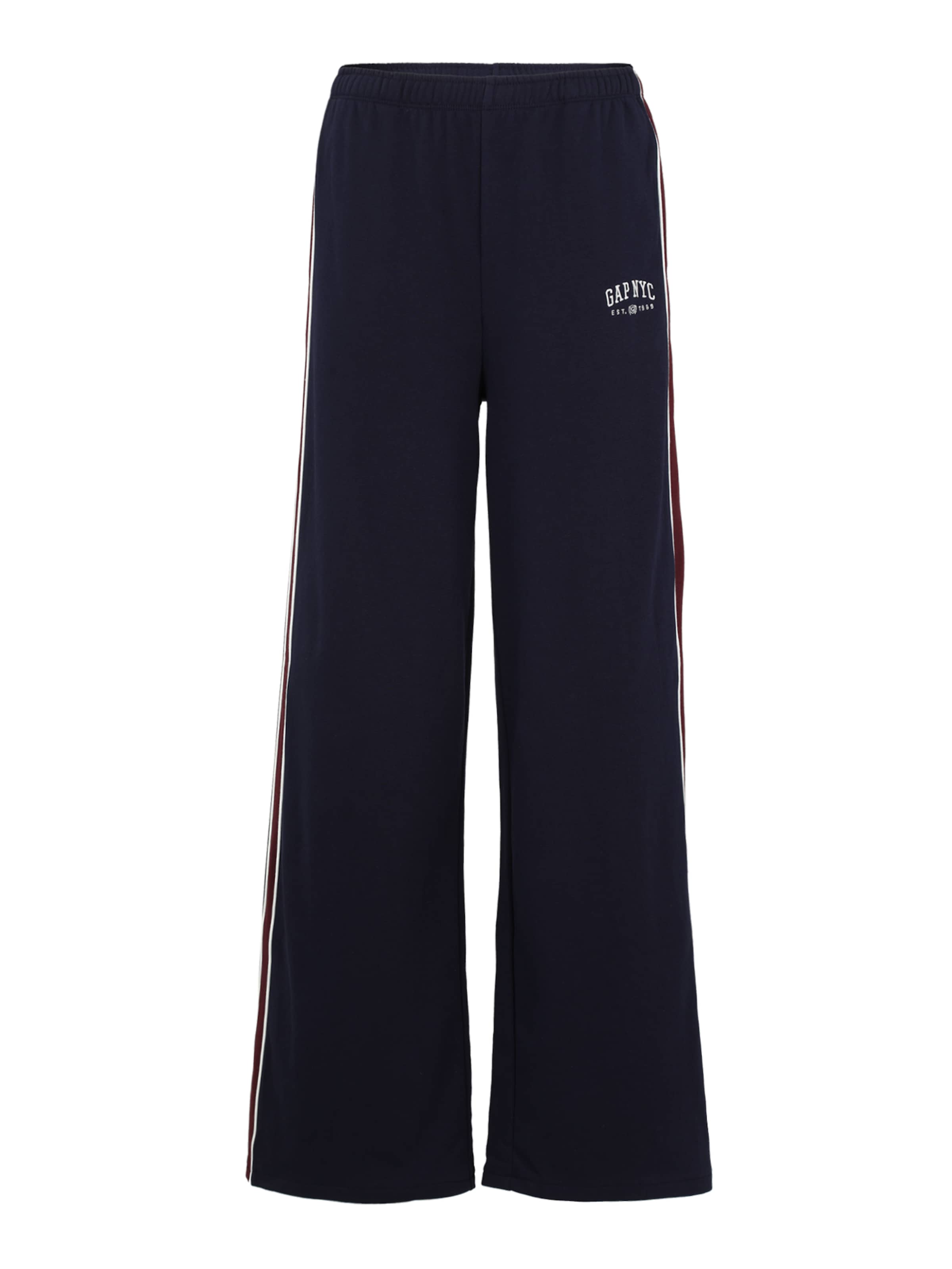 Gap Tall Pantalón en navy / burdeos / blanco, Vista del producto