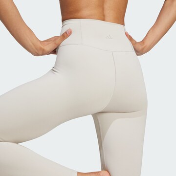 Skinny Pantaloni sport 'All Me' de la ADIDAS PERFORMANCE pe bej
