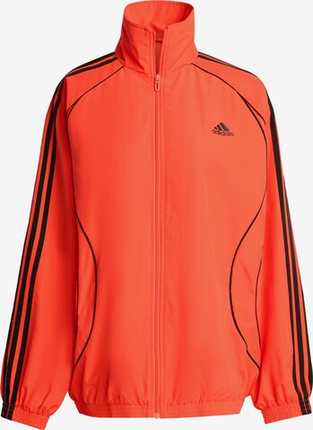 Giacca di mezza stagione 'Teamgeist Adicolor' di ADIDAS ORIGINALS in rosso: frontale