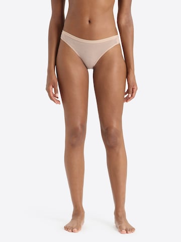 Slip 'Siren' di ICEBREAKER in beige: frontale