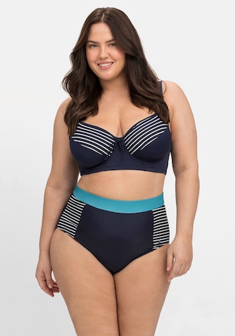 SHEEGO Bikinihose in Blau