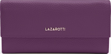 Lazarotti Portemonnaie 'Bologna' in Lila: Vorderseite
