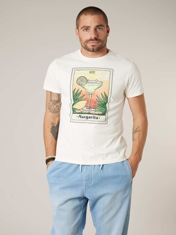 T-Shirt ' MARGARITA ' Deeluxe en blanc : devant