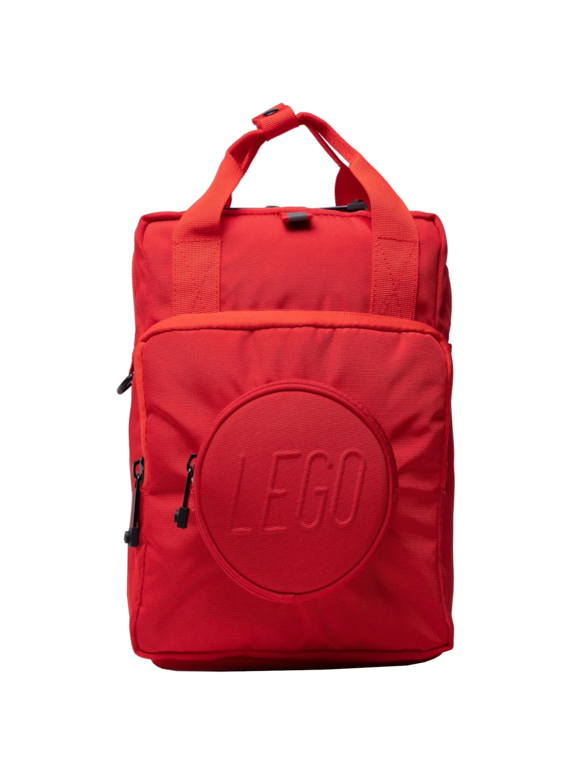 LEGO Rucksack 'LEGO Brick 1x1 Kids Backpack'‌‌‌‌‌‌‌‌ in Rot: Vorderseite