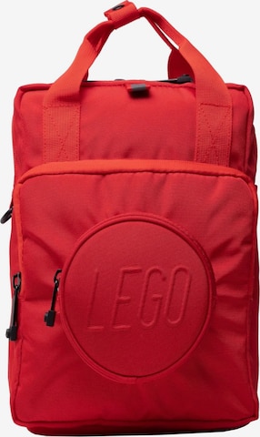 LEGO Backpack 'LEGO Brick 1x1 Kids Backpack' in Red: front