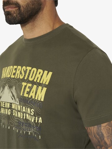 Jan Vanderstorm Shirt ' Balvar ' in Green