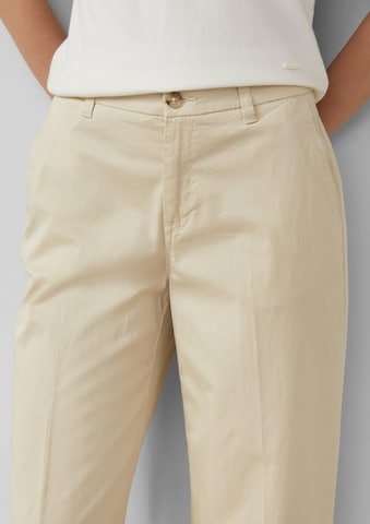 Wide Leg Pantalon s.Oliver en beige
