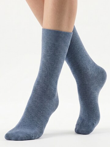 footstar Socks 'EVERYDAY!' in Blue