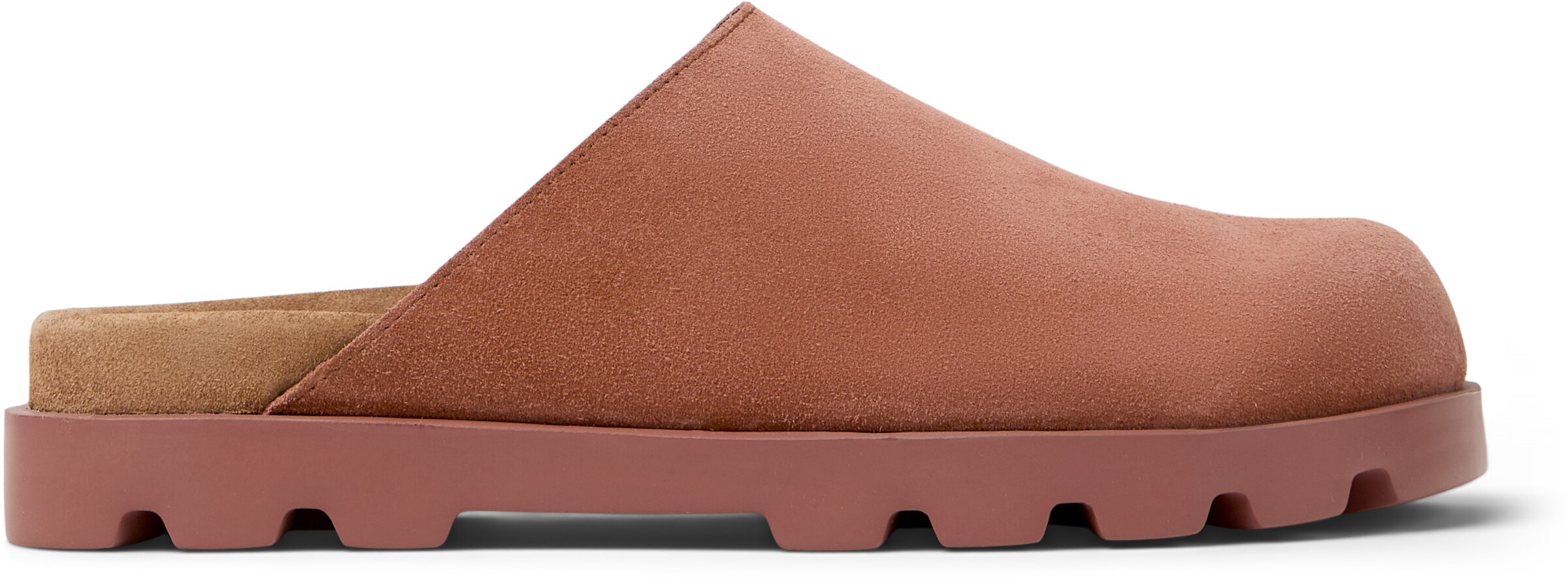 CAMPER Pantolette 'Brutus' in Braun