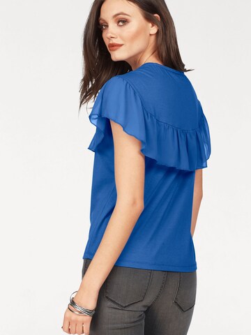 LASCANA Shirt in Blue