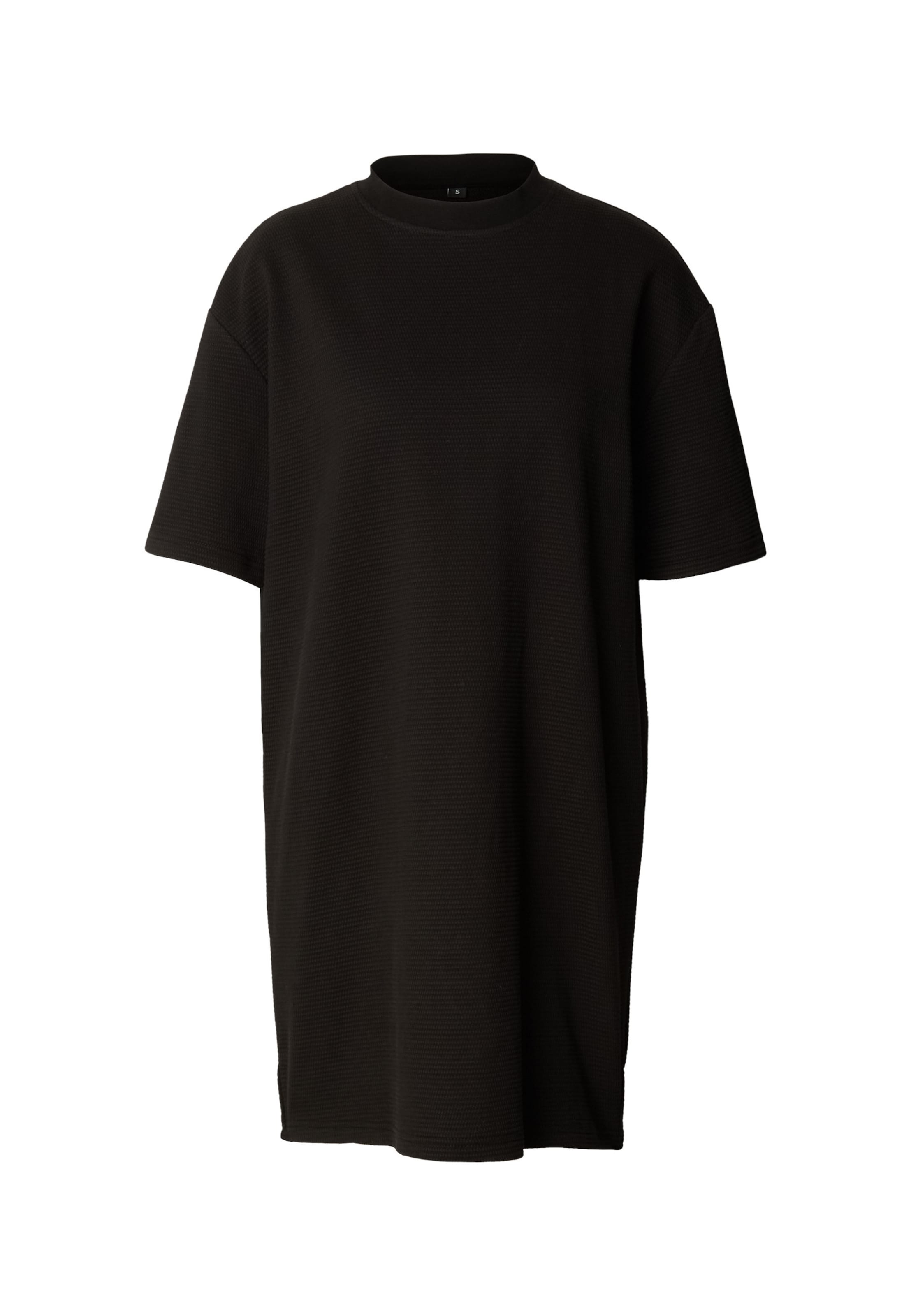Urban Classics Kleid in Schwarz: Vorderseite