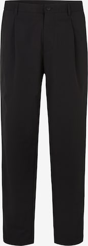 STRELLSON Regular Pleat-Front Pants 'Lois' in Black: front