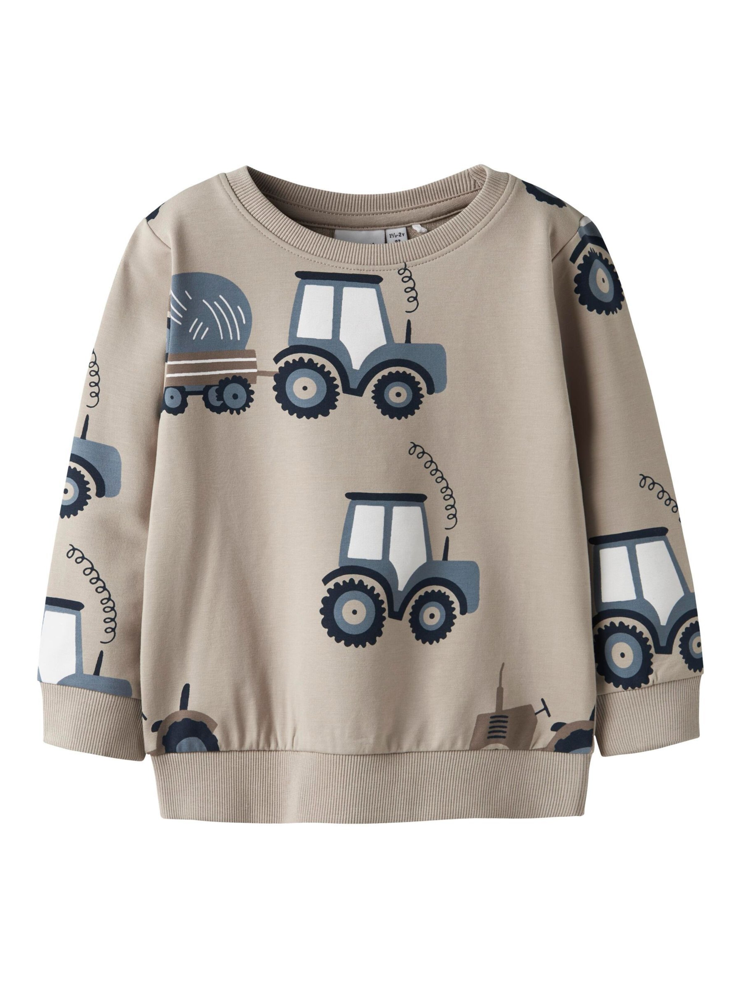 NAME IT Sweatshirt i grå: forside