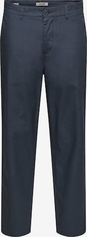 Only & Sons - Pantalón chino 'ONSLAGO' en azul: frente