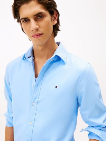 Coupe regular Chemise 'Flex' TOMMY HILFIGER en bleu