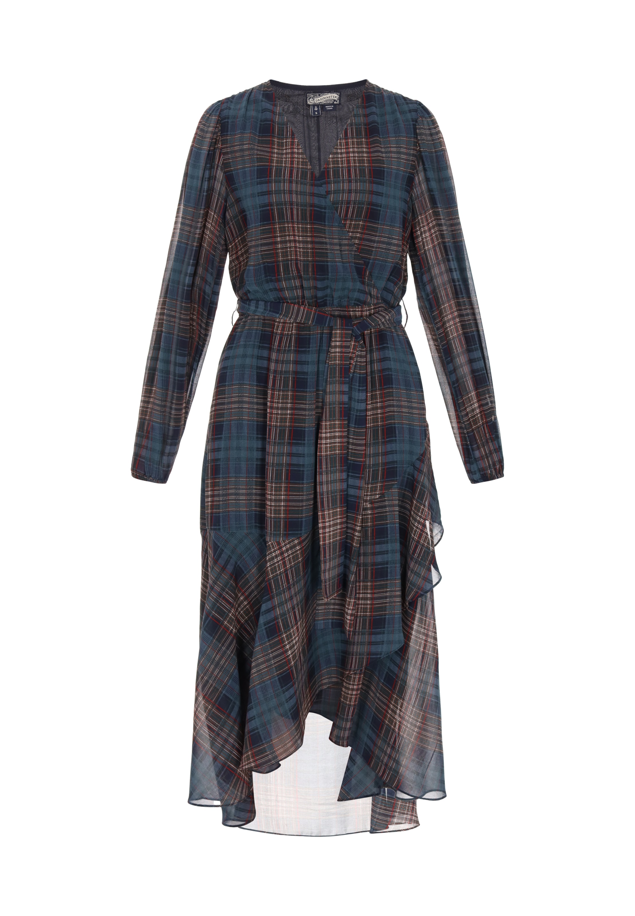 DreiMaster Vintage Платье в Серый: спереди